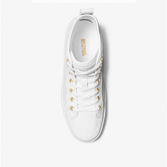 Michael Kors Women's Shea High-Top Sneaker Size：7.5 New With Box - Picture 2 of 4